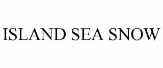 island sea snow