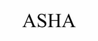 asha