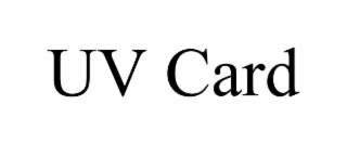 uv card