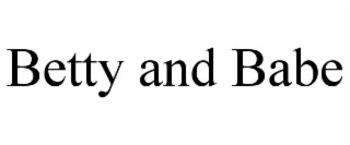 betty & babe