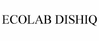 ecolab dishiq