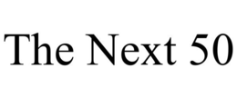 the next 50