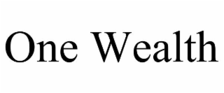 one wealth