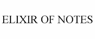 elixir of notes