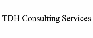 tdh consulting services