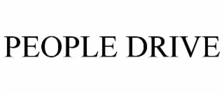 people drive