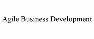 agile business development