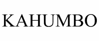 kahumbo
