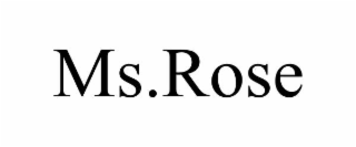 ms.rose