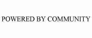 powered by community