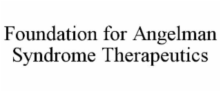 foundation for angelman syndrome therapeutics
