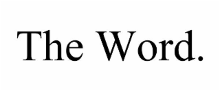 the word.