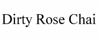 dirty rose chai
