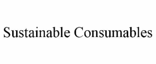 sustainable consumables