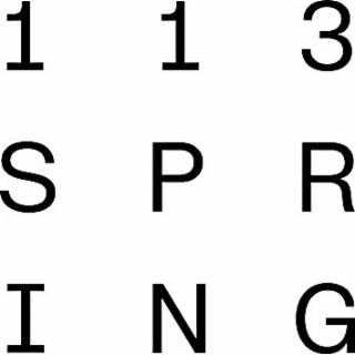 1 1 3  s p r  i n g
