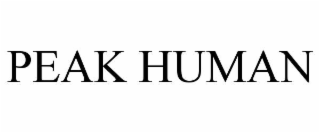 peak human