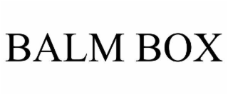 balm box