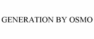generation by osmo