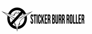 sticker burr roller