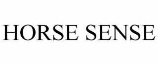 horse sense
