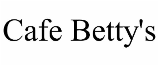 cafe betty's