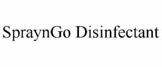 sprayngo disinfectant
