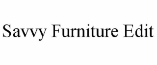 savvy furniture edit