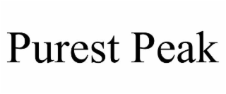 purest peak