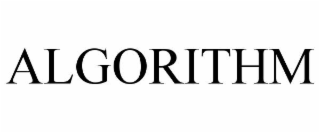 algorithm