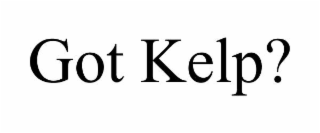 got kelp?