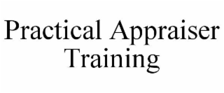 practical appraiser training