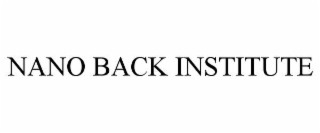 nano back institute