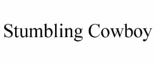 stumbling cowboy