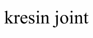 kresin joint