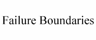 failure boundaries