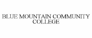 blue mountain community college