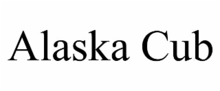 alaska cub