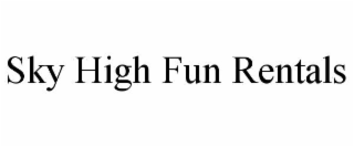 sky high fun rentals