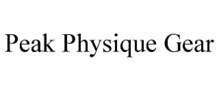 peak physique gear