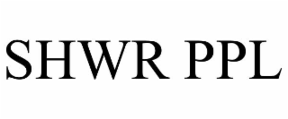 shwr ppl