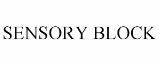 sensory block