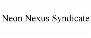 neon nexus syndicate