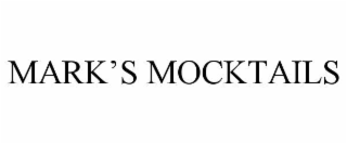 mark’s mocktails