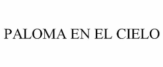 paloma en el cielo