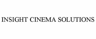 insight cinema solutions