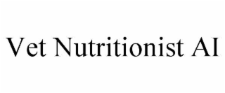 vet nutritionist ai