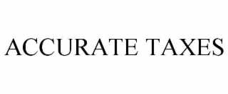 accurate taxes