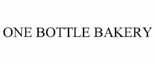 one bottle bakery