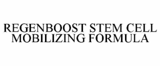 regenboost stem cell mobilizing formula