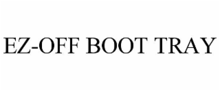 ez-off boot tray